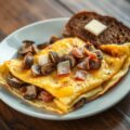 Stevige omelet
