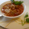 Stevige Spaghetti-maaltijd-soep met balletjes….