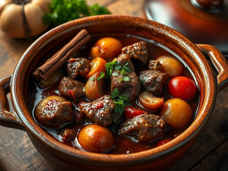 Stifado (Kalfsvleesstoofpot)