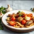 Stokbonen met knoflook
