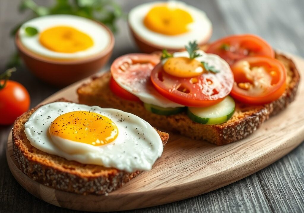 Stokbrood gezond — AI-gegenereerde illustratie