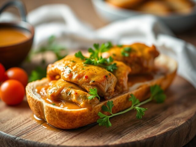 Stokbrood met Hete Kip