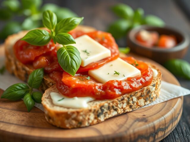 Stokbrood met Italiaanse kruidenboter