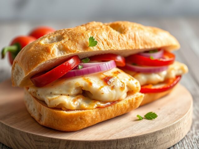 Stokbroodjes [met Parmezaanse kip]