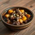 Stoofpot met rundvlees en pinda’s
