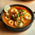 Stoofpotje met Vis en Garnalen uit Brazilie (Moqueca)