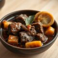 Stoofpotje (runder) met Friese koek