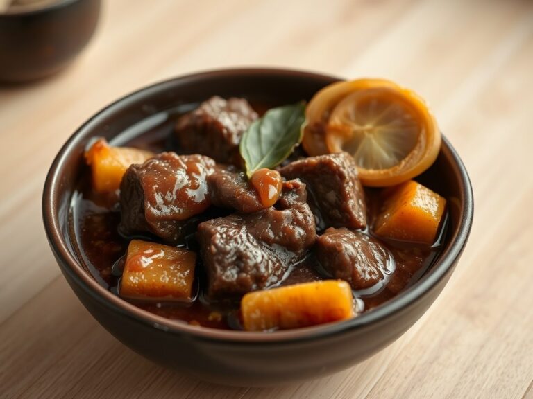 Stoofpotje (runder) met Friese koek