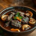 Stoofpotje van filetlapjes en champi’s en…?