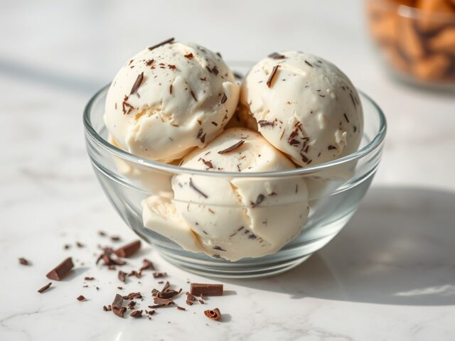 Stracciatella ijs