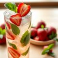 Strawberry mojito