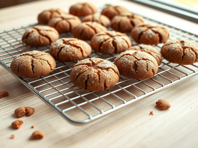 Suikerstroop-gemberkoekjes