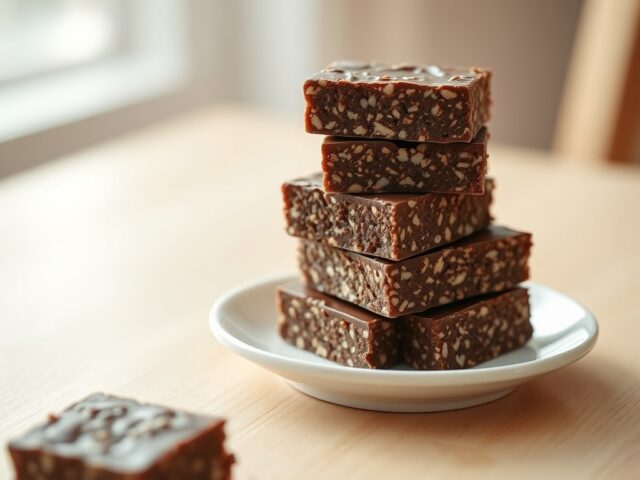 Super lekkere crispy chocolade snack