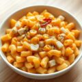 Super snelle zoete macaroni met kip
