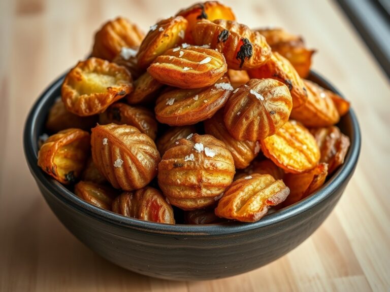 Superkrokante aardappels met zeezout