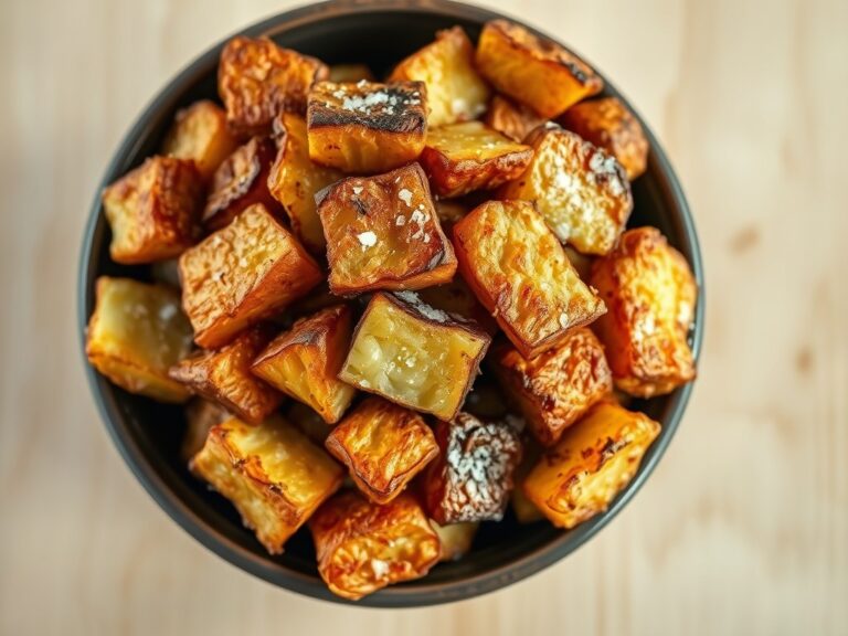 Superkrokante aardappels met zeezout