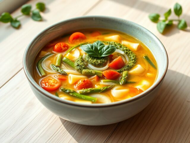 Supersnelle lente-minestrone