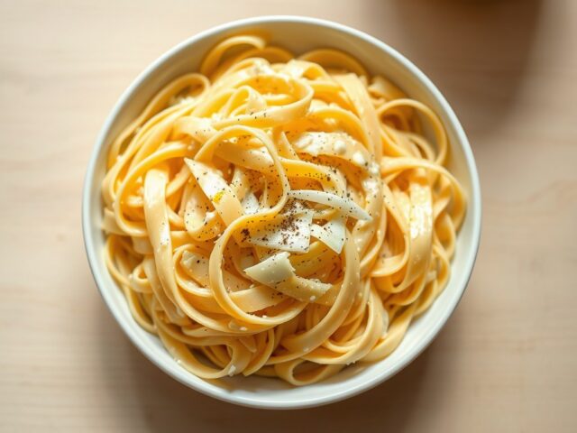 Supersnelle pasta met 3 kazen en venkel