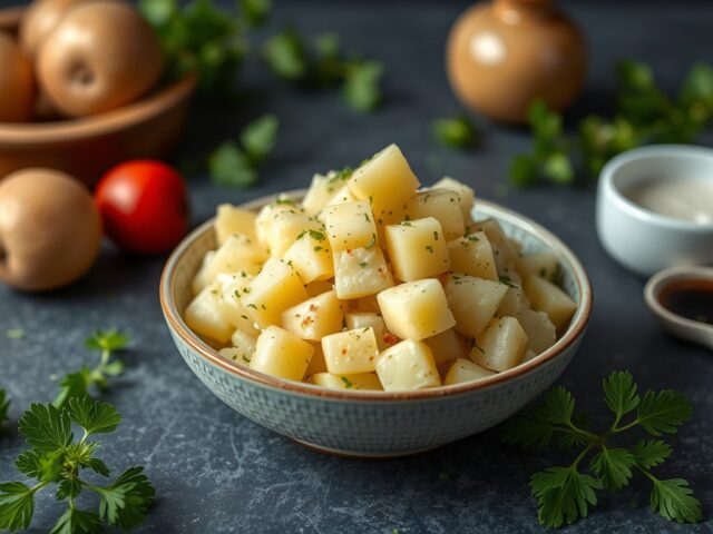 Swabische aardappelsalade