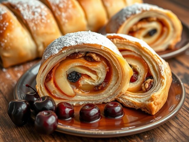 Taart Appelstrudel,