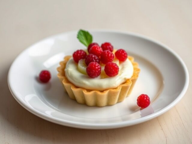 Taartje met citroenmascarpone