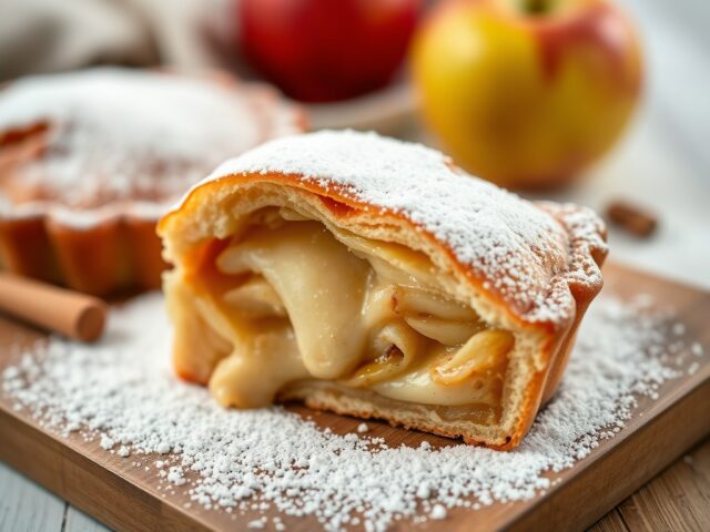 Taartje met een dakje: Engelse apple pie:
