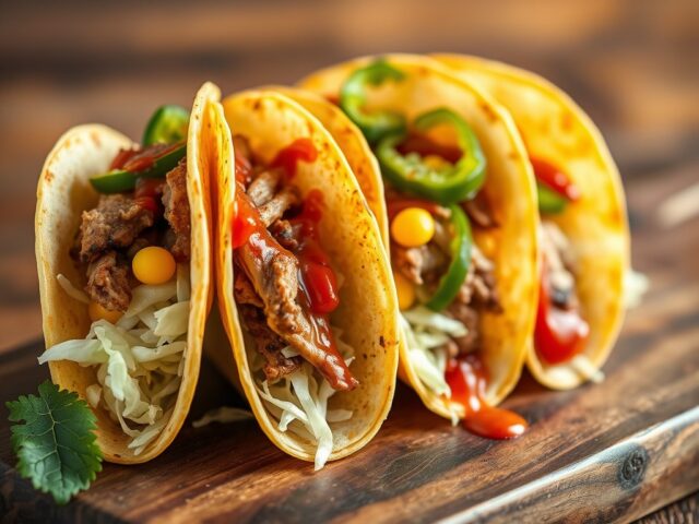 Taco’s met groenten