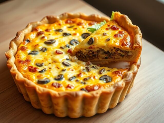 Taco quiche