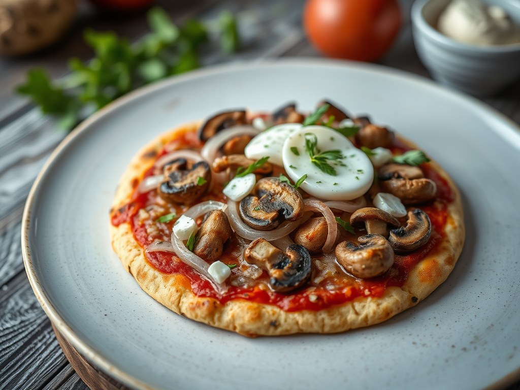Tacopizza, AI-gegenereerde illustratie