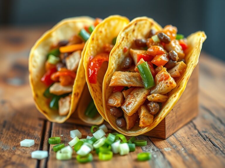 Tacos met kip