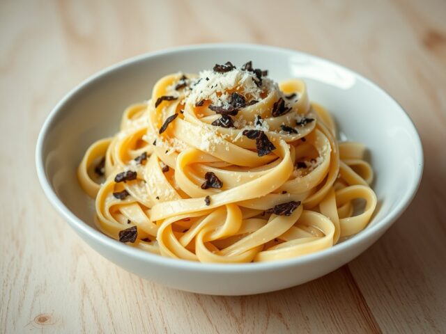 Tagialtelle met Truffel (Al tartufo)