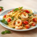 Tagliatelle di scampi