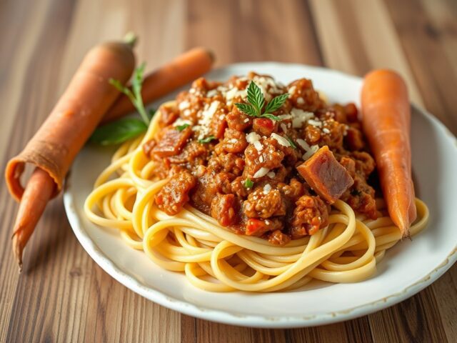 Tagliatelle met bolognesesaus