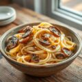 tagliatelle met cantharellen