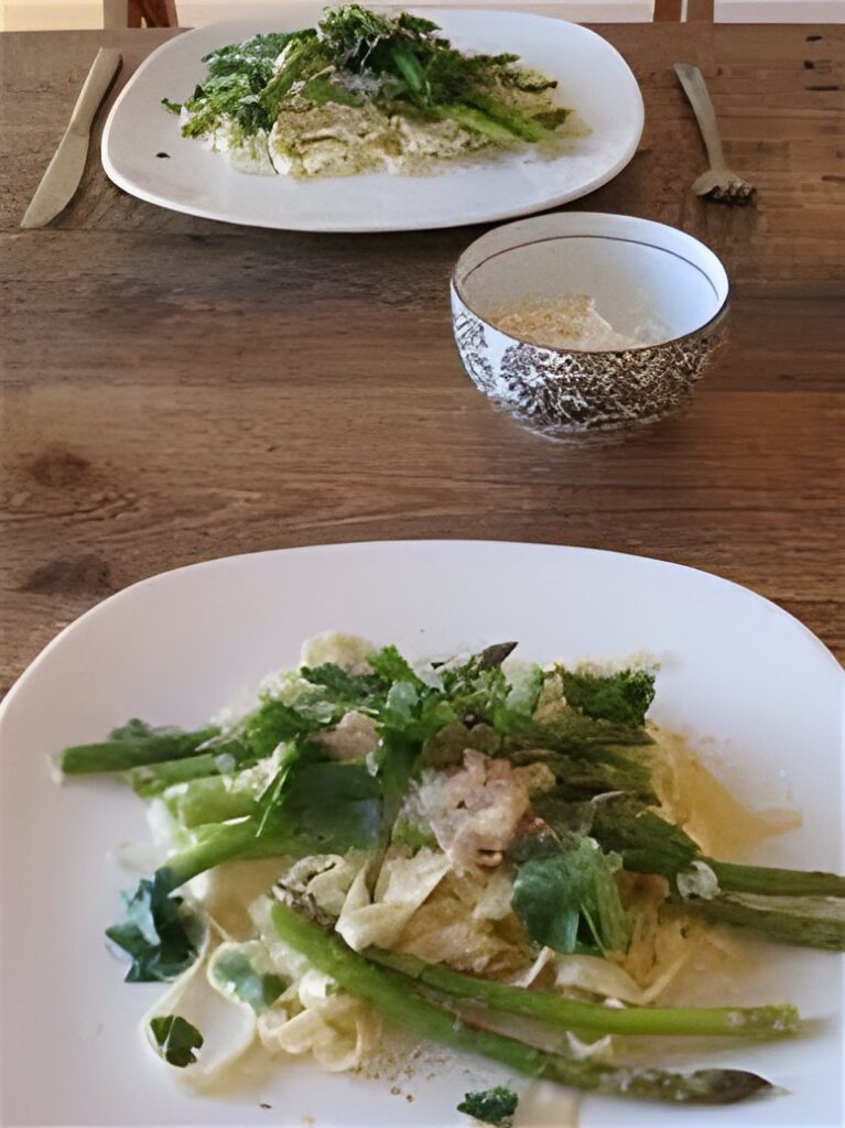 Tagliatelle met citroensaus