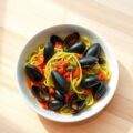 Tagliatelle met mosselen
