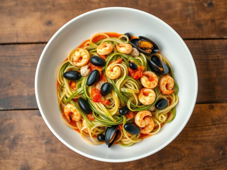 Tagliatelle met zeevruchten