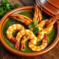 Tajine met gamba’s en chermoula