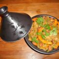 Tajine met kip en pompoen