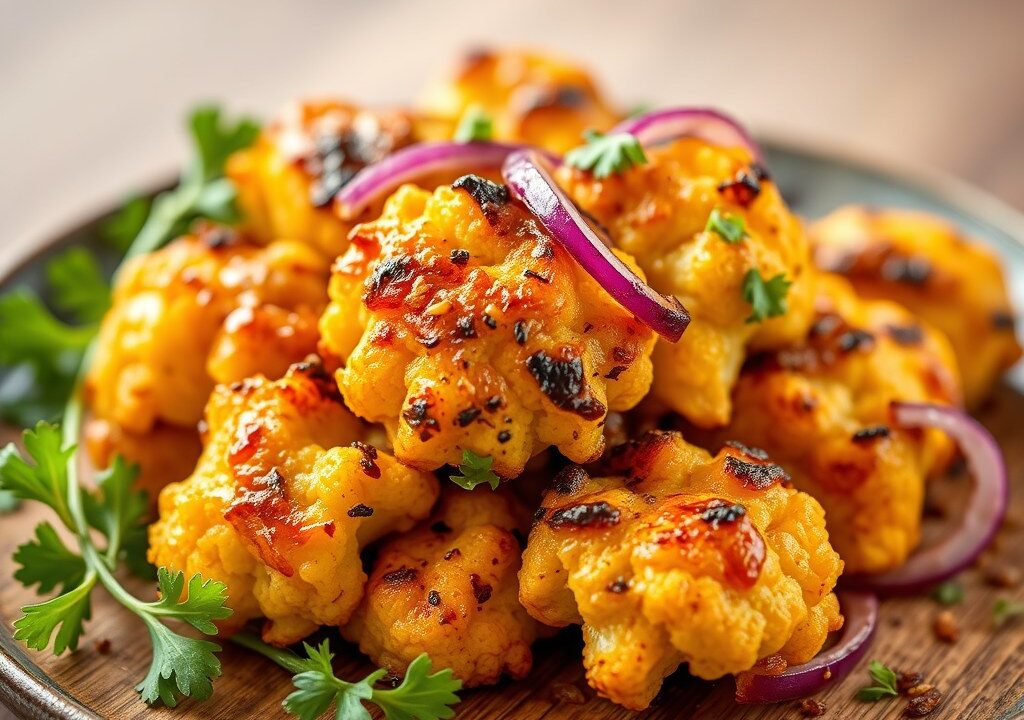 Tandoori speklapjes — AI-gegenereerde illustratie