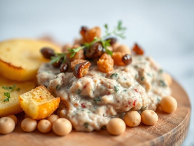 Tapenade van tonijn — AI-gegenereerde illustratie