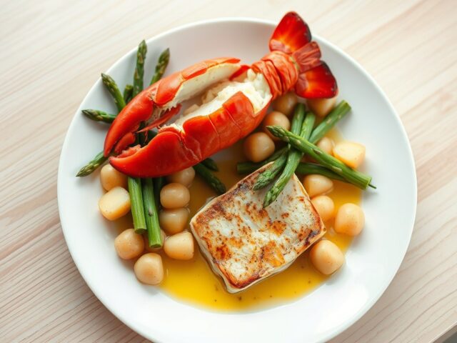 Tarbot met Oosterschelde kreeft, ( zie opm)
