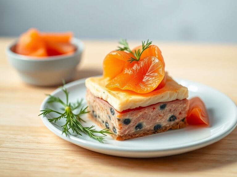 Tartaar en mousse van zalm