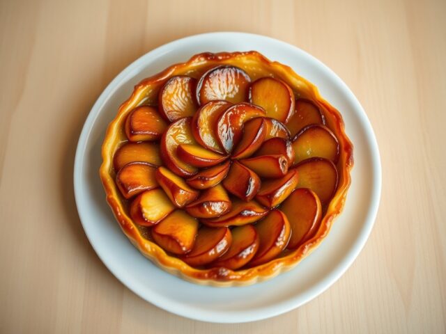 Tarte Tatin met appel en honing