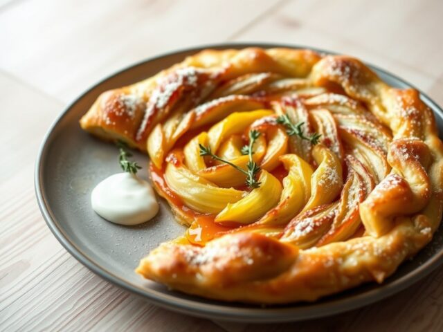 Tarte tatin van venkel