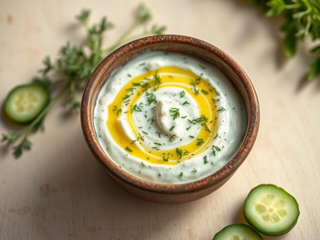 Tatziki (Komkommersaus)