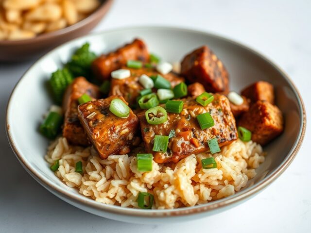 Tempeh op z’n Jamaicaans