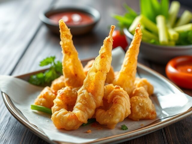 tempura van hollandse groenten
