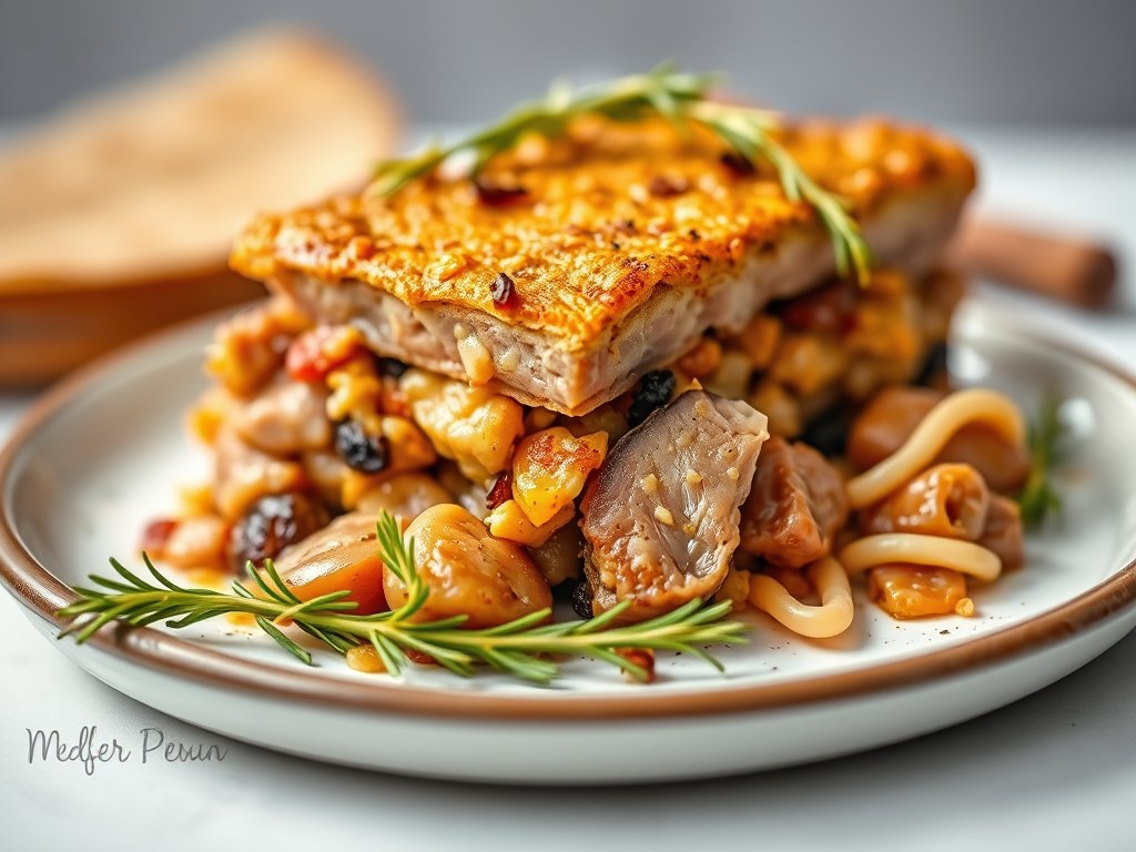 Terrine de campagne:, AI-gegenereerde illustratie