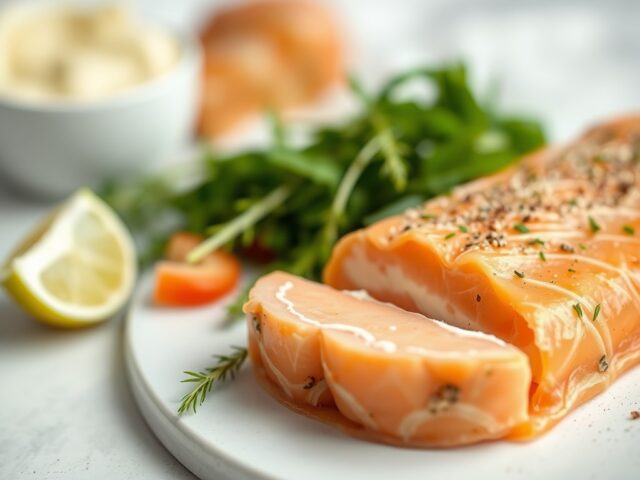 Terrine van gerookte zalm